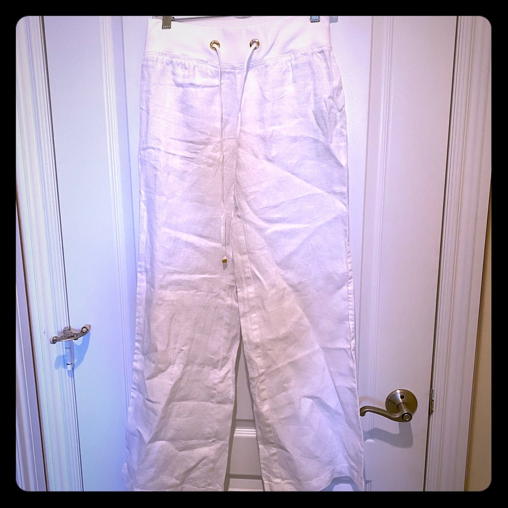 Lilly Pulitzer linen beach pant, size small